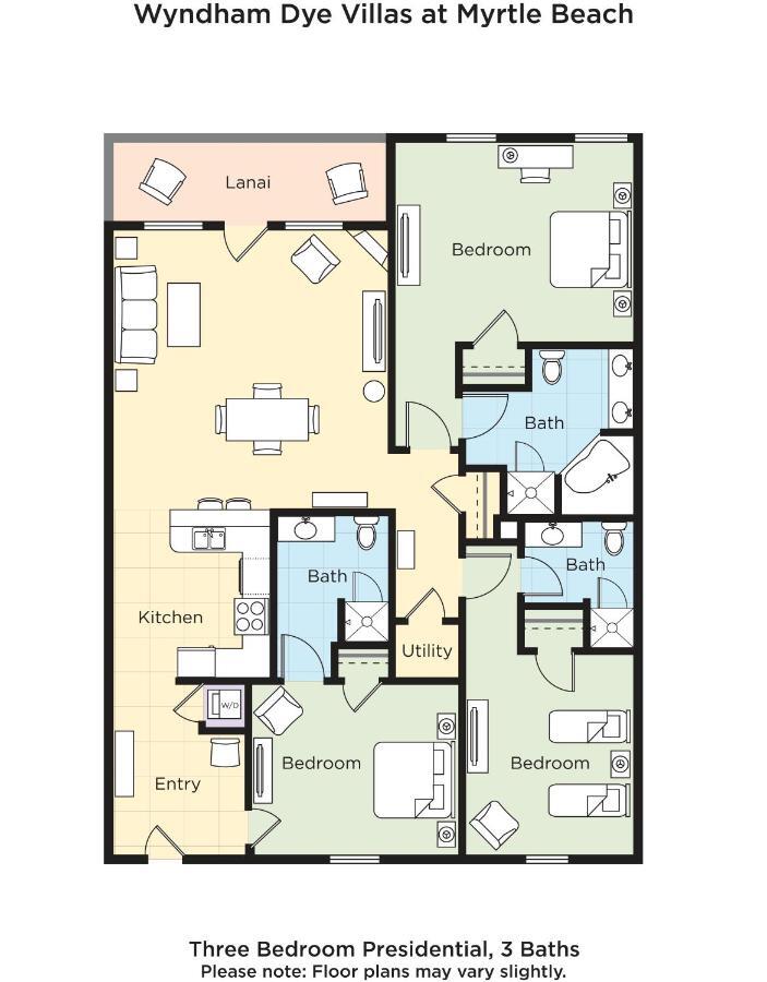Club Wyndham Dye Villas North Myrtle Beach Exterior foto